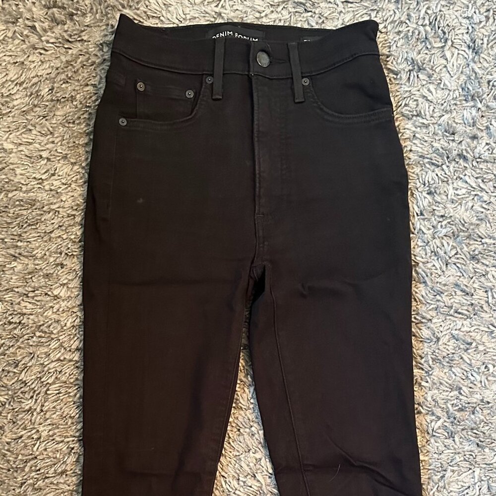 Denim Forum High Rise Skinny Jeans